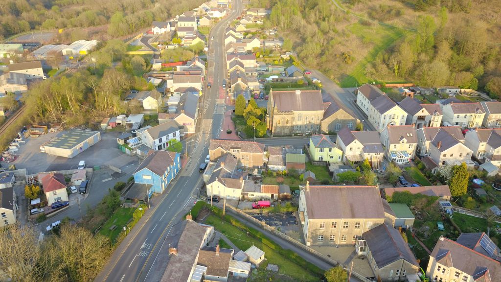 Cwmaman-Glanaman Drone